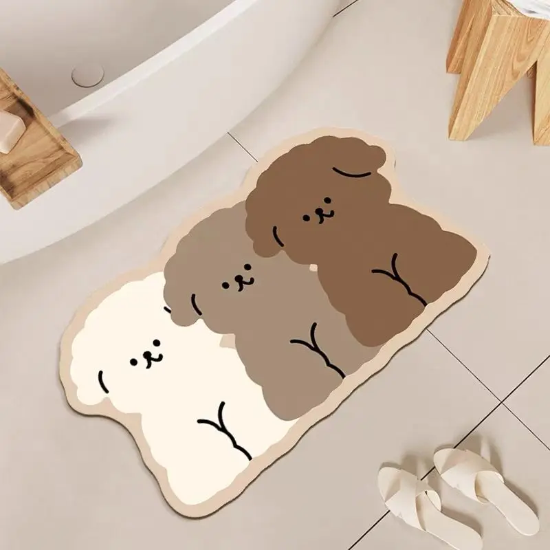 Zara Home Bathroom Rug - Alfombra de baño con forma de