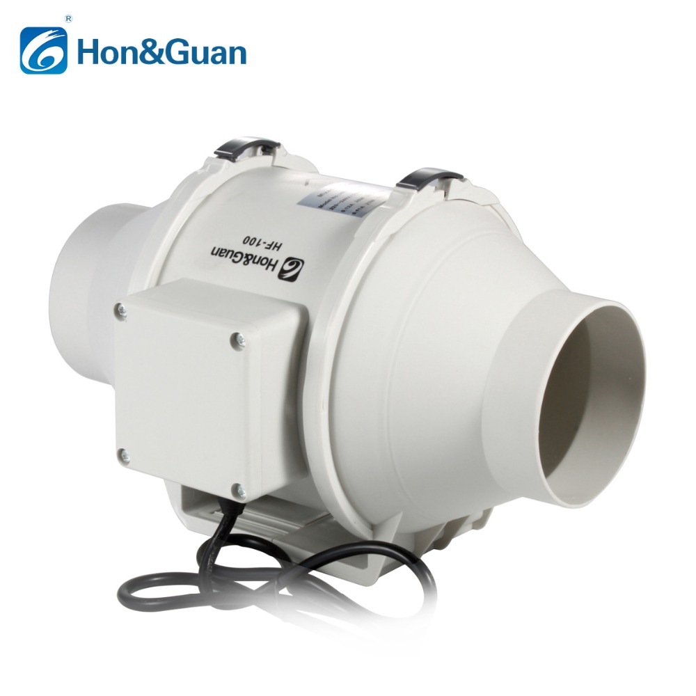 Home Bathroom Vent Fans - Ventilador de conducto en línea silencioso