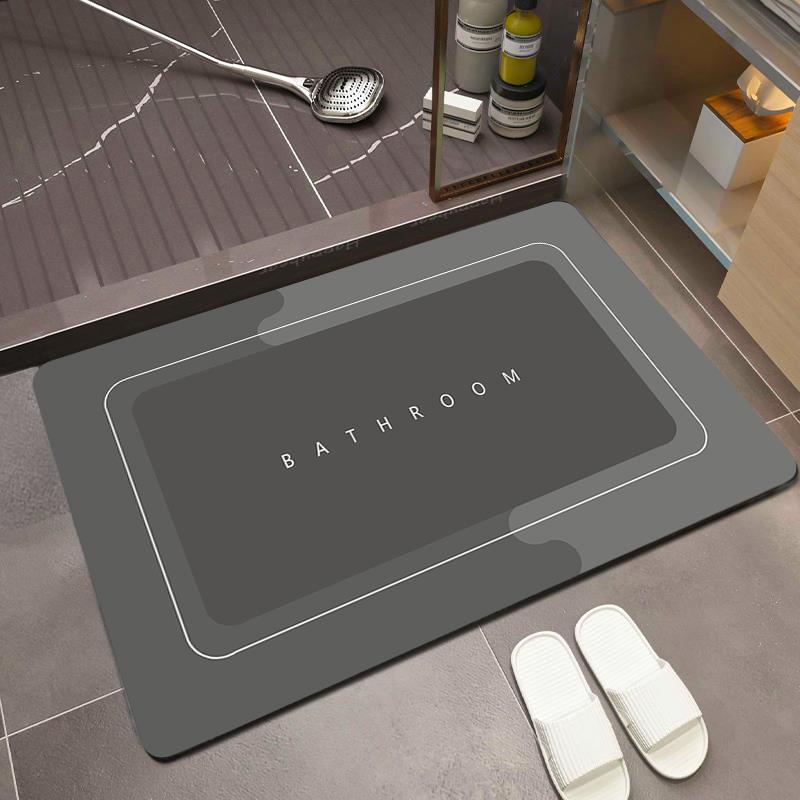 Alfombra de baño antideslizant - Zara Home Bathroom Rug reseña y precio