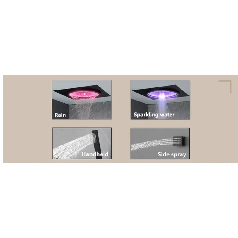 Juego de Ducha LED Inteligente - Home Bathroom reseña y precio