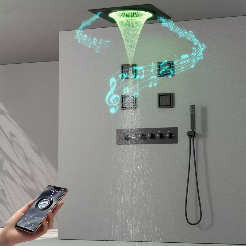 Juego de Ducha LED Inteligente - Home Bathroom reseña y precio