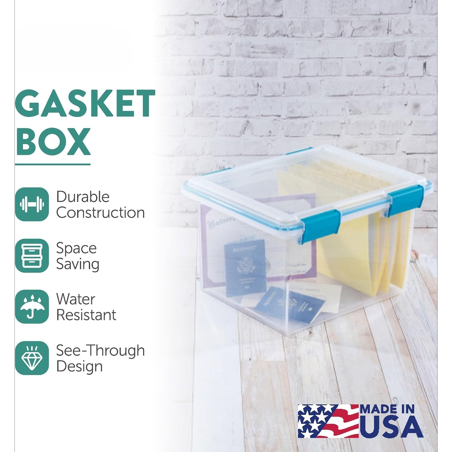 Caja de Almacenamiento de Junt - Home Office Bathroom reseña y precio