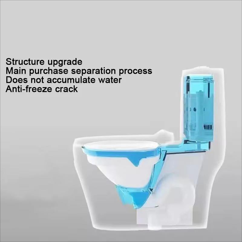 Inodoro sifónico de cerámica d - Home One Bathroom Accessories reseña y precio