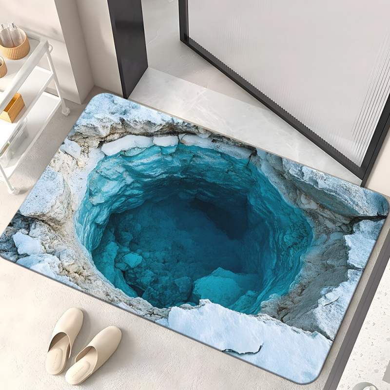 VIKAMA Alfombra de baño con vi - Zara Home Bathroom Rug reseña y precio