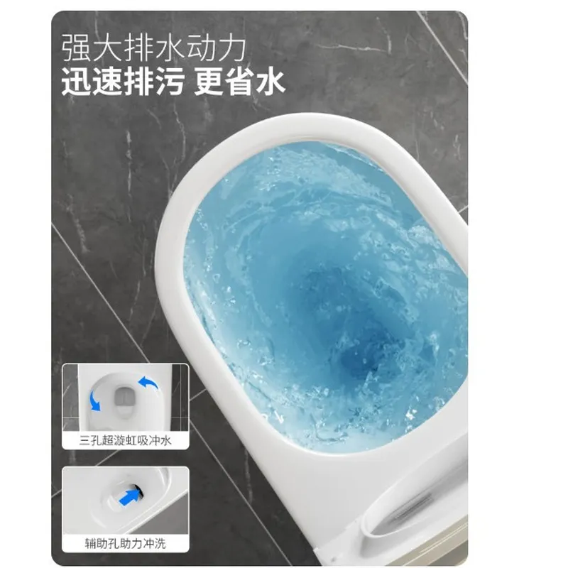 Inodoro de sifón negro Chaozho - Home Bathroom Ware reseña y precio