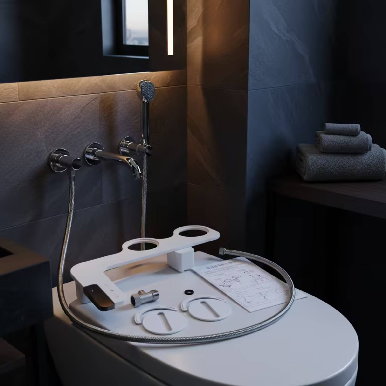 Bidé con Panel de Control Late - Home Bathroom Design reseña y precio
