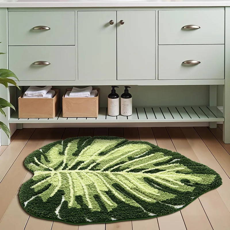 VIKAMA Alfombra de baño antide - Zara Home Bathroom Rug reseña y precio