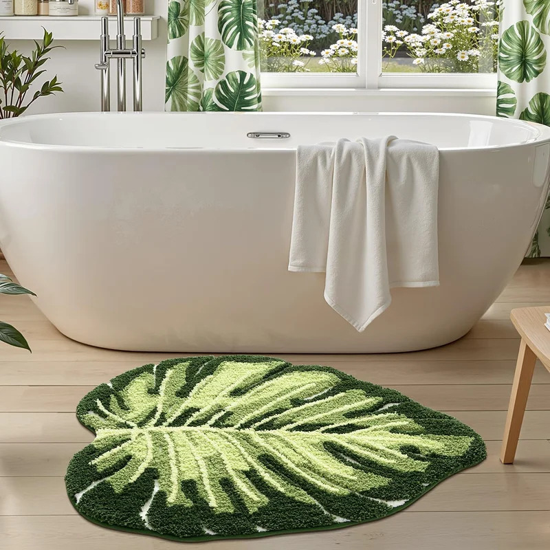 VIKAMA Alfombra de baño antide - Zara Home Bathroom Rug reseña y precio
