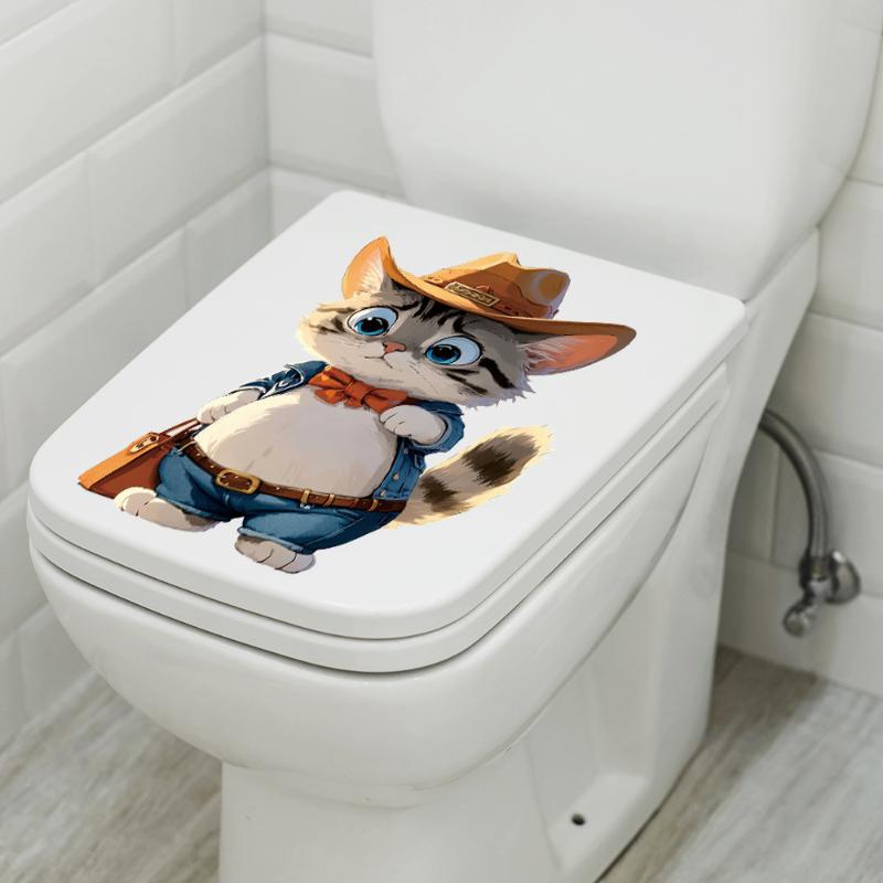 【HG】Pegatina para inodoro con  - Home Bathroom Design reseña y precio