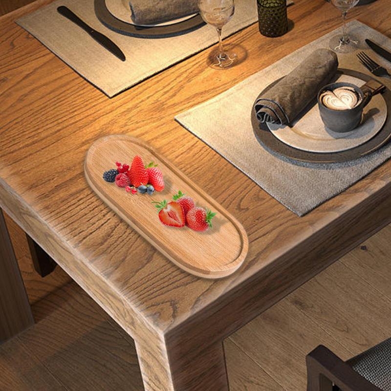 Bandeja de tocador de madera d - Home Bathroom Vanity reseña y precio