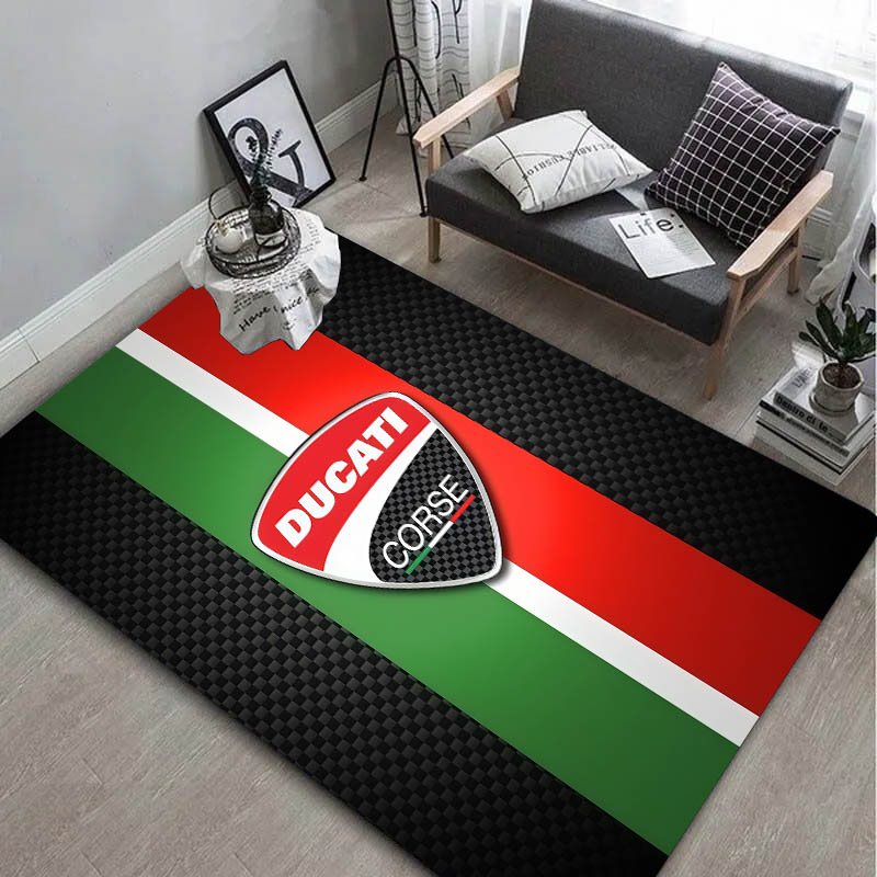 Alfombra 3D de Moto Clásica D- - Home Bathroom Carpet reseña y precio