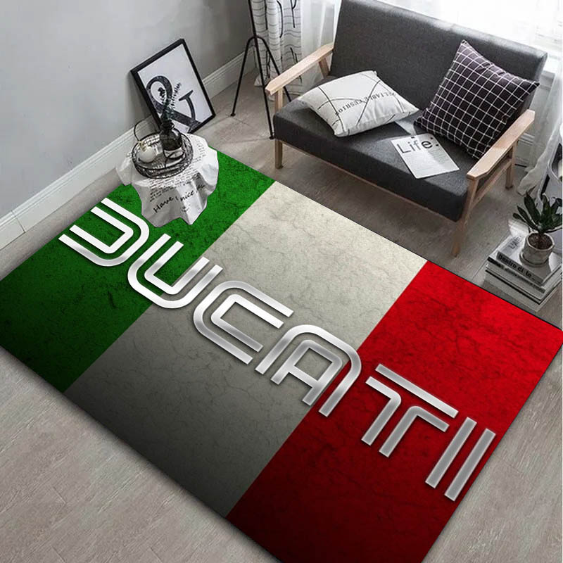 Alfombra 3D de Moto Clásica D- - Home Bathroom Carpet reseña y precio