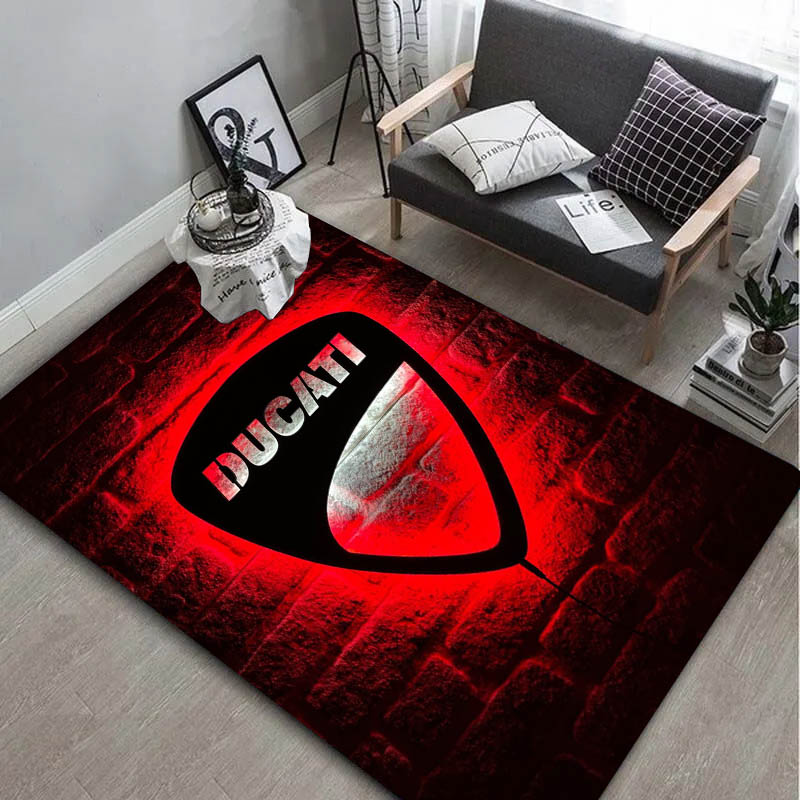 Alfombra 3D de Moto Clásica D- - Home Bathroom Carpet reseña y precio