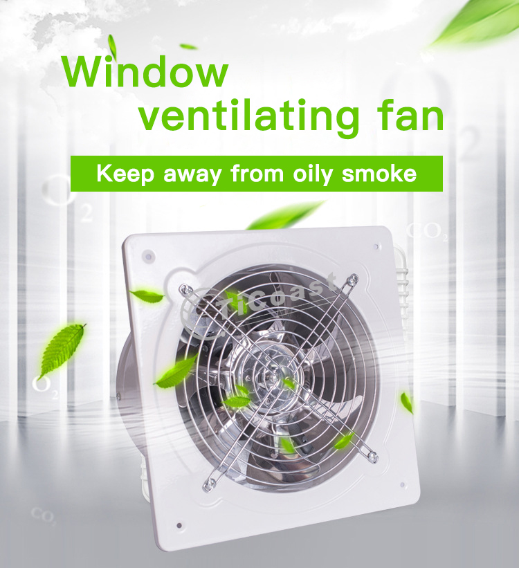 Extractor de aire de 8 pulgada - Home Bathroom Vent Fans reseña y precio