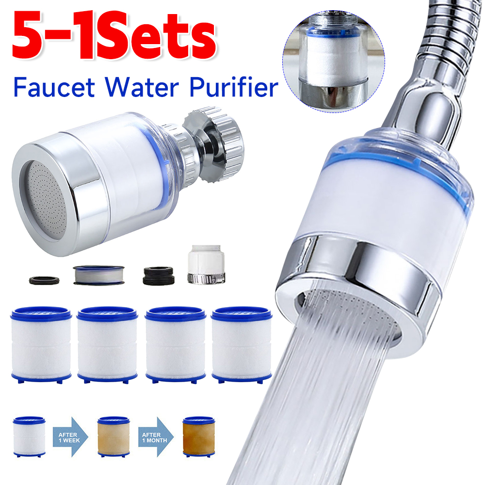 Elementos filtrantes para grif - Home Bathroom Water Filter reseña y precio