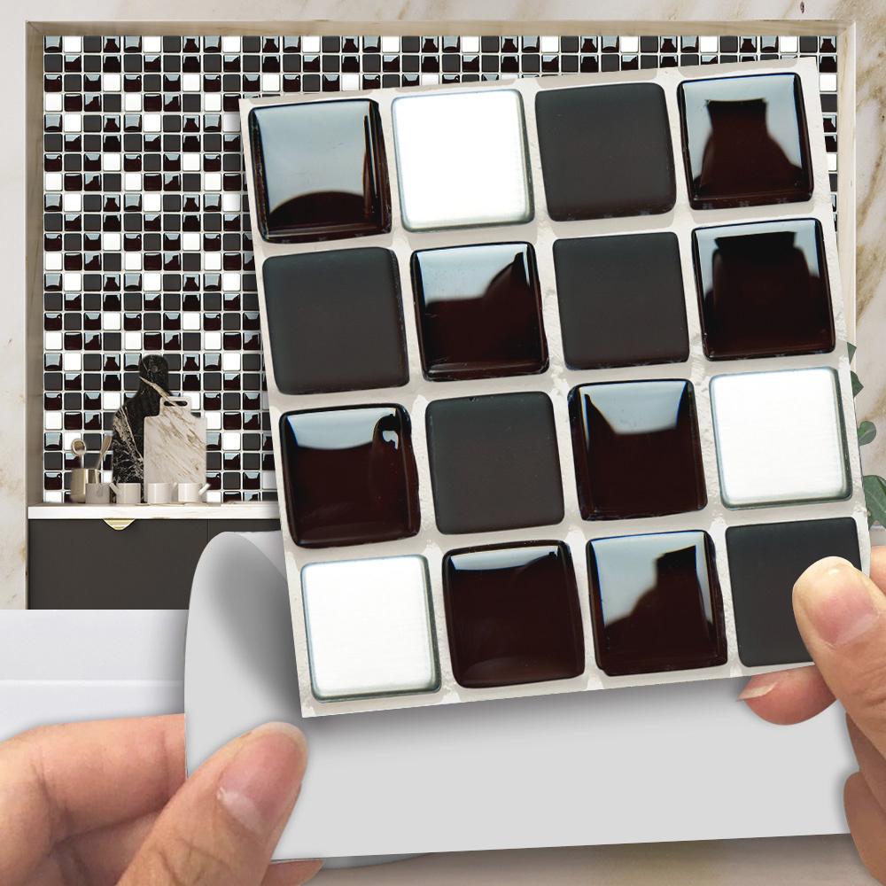Pegatina de azulejo de mosaico - Home Bathroom Wall Tiles reseña y precio