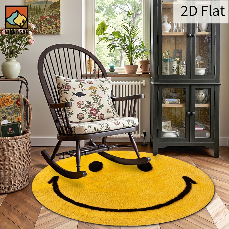 Alfombra Redonda de Franela 2D - Home Bathroom Carpet reseña y precio