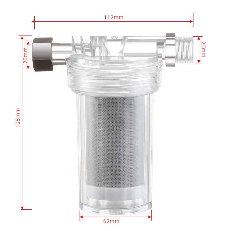 Filtro de Ducha Universal con  - Home Bathroom Water Filter reseña y precio