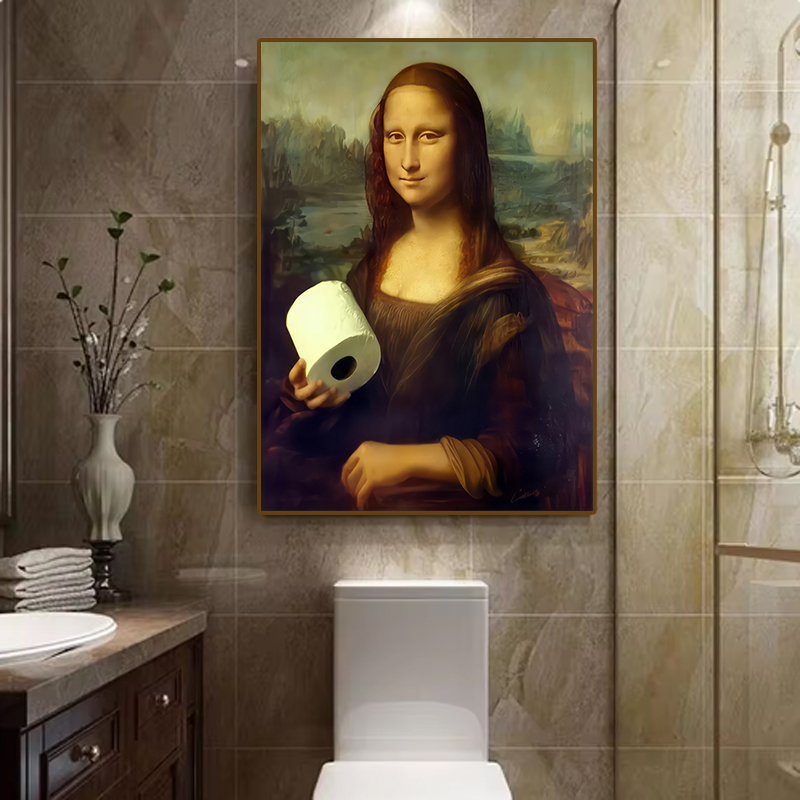 1 pieza de decoración divertid - Home Office Bathroom reseña y precio