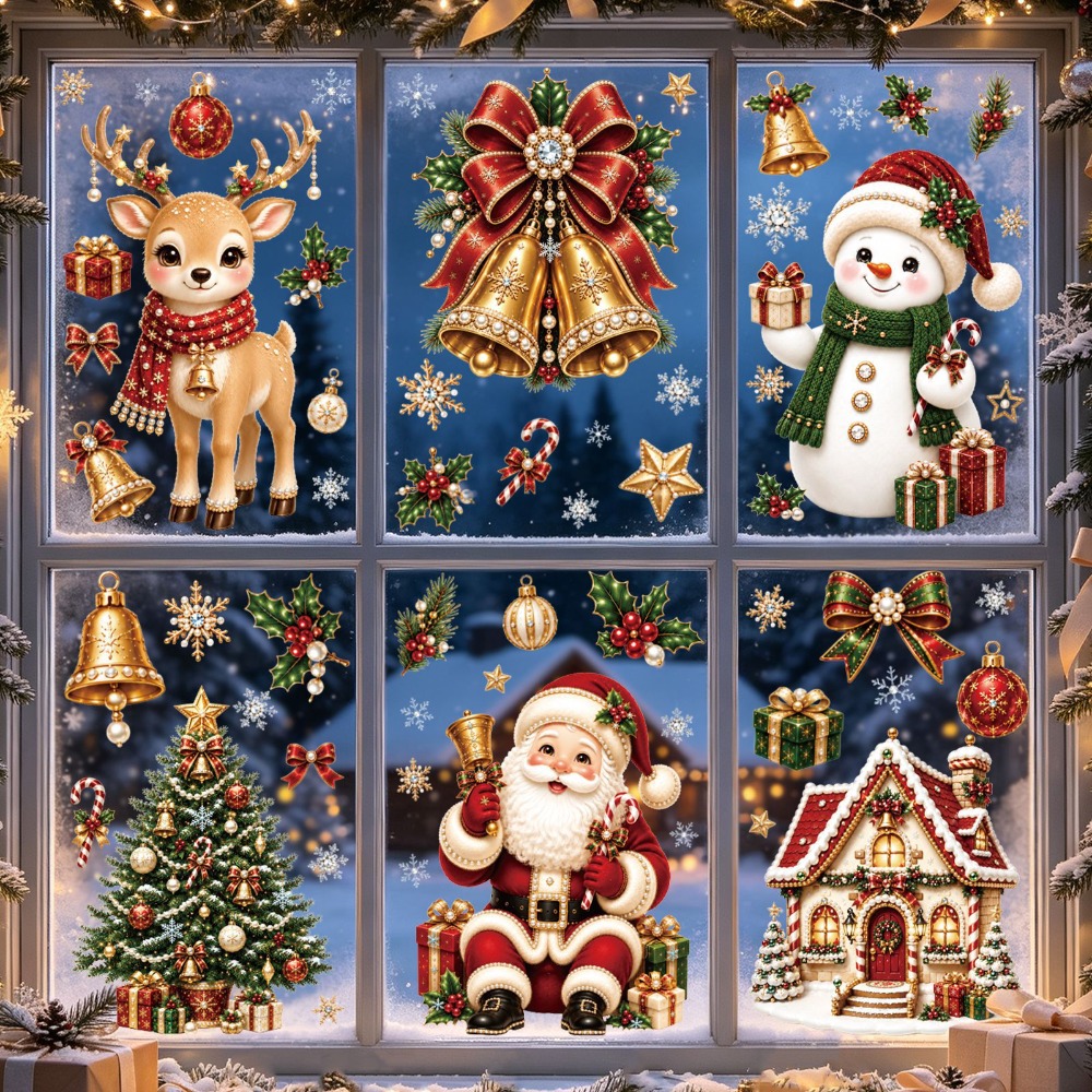 Navidad 2027 Nuevas Pegatinas  - Home Bathroom Wall Tiles reseña y precio