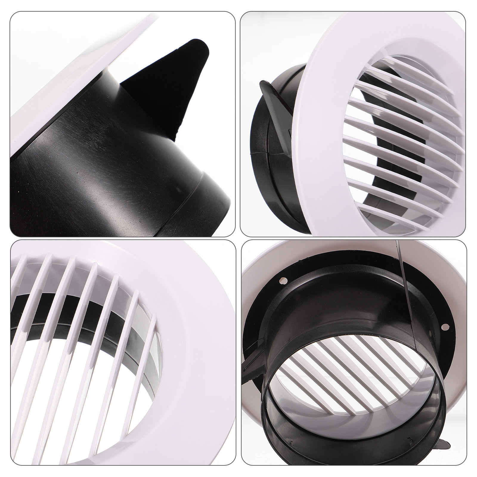 Cubiertas redondas de 100 mm p - Home Bathroom Vent Fans reseña y precio