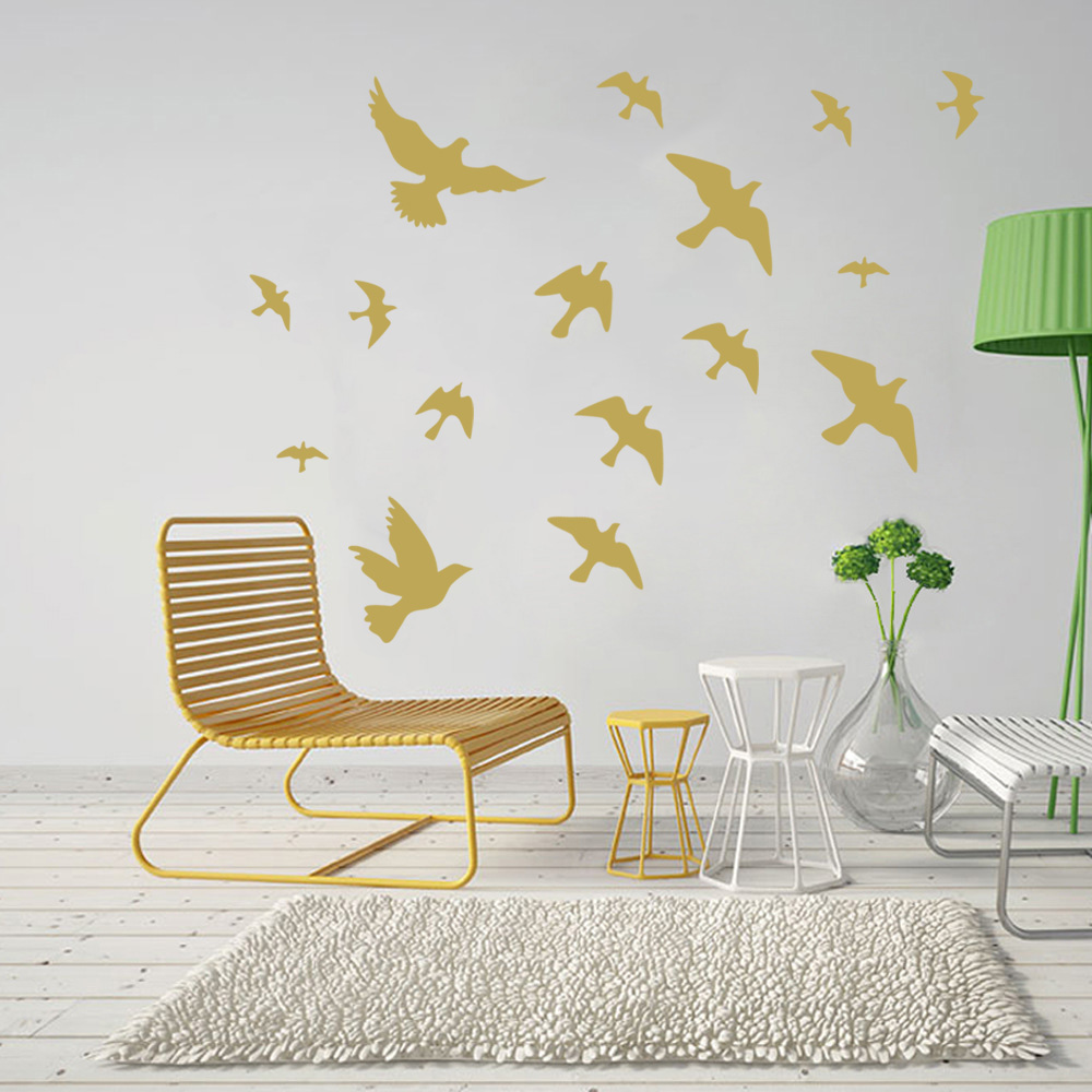 Pegatinas de pared de pájaros  - Home Bathroom Wall Tiles reseña y precio
