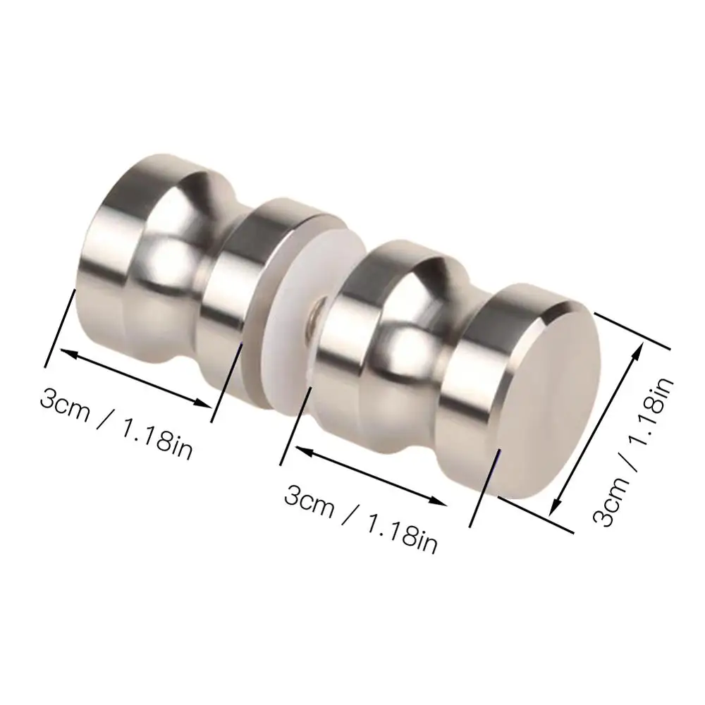 Manija de puerta de aluminio,  - Home Hardware Bathroom Cabinets reseña y precio