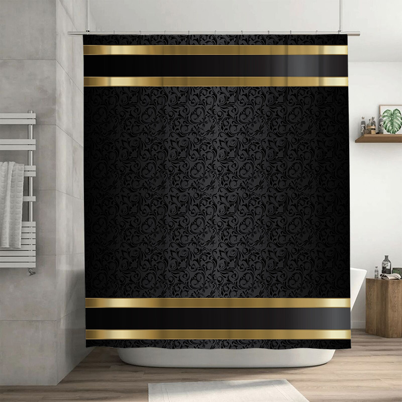 Juego de baño de lujo negro y  - Zara Home Bathroom Rug reseña y precio