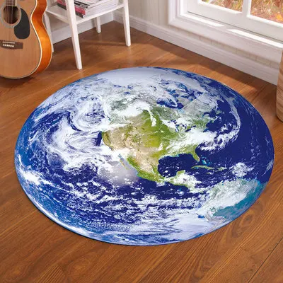 Alfombra redonda de galaxia, t - Home Bathroom Carpet reseña y precio