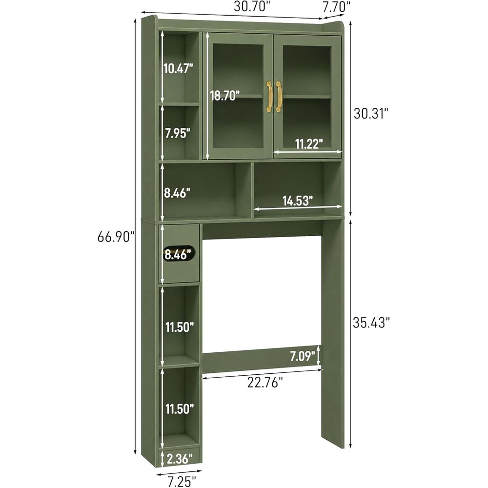 Gabinete de Almacenamiento Acr - Home Bathroom reseña y precio