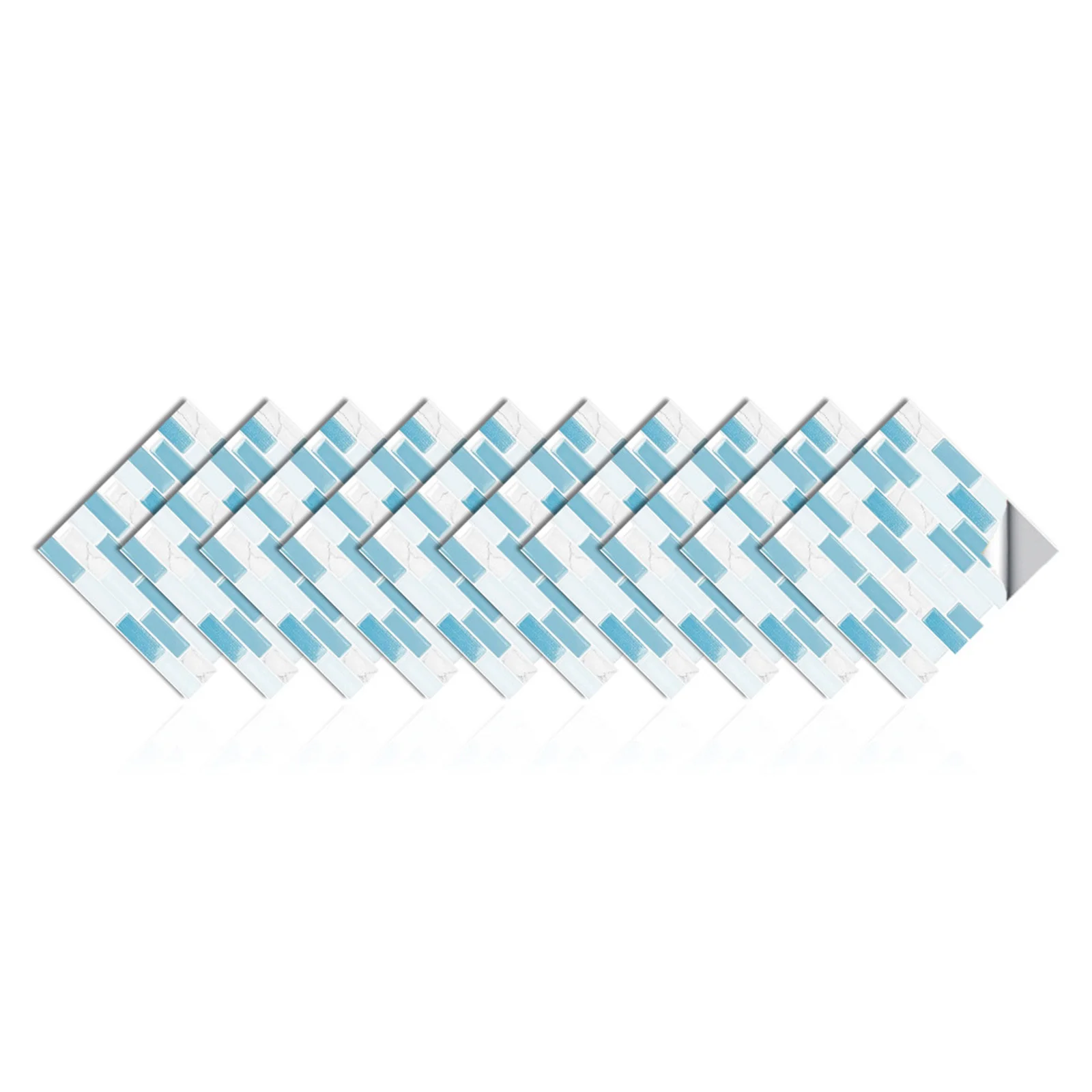 Adhesivo de mosaico 3D autoadh - Home Bathroom Wall Tiles reseña y precio