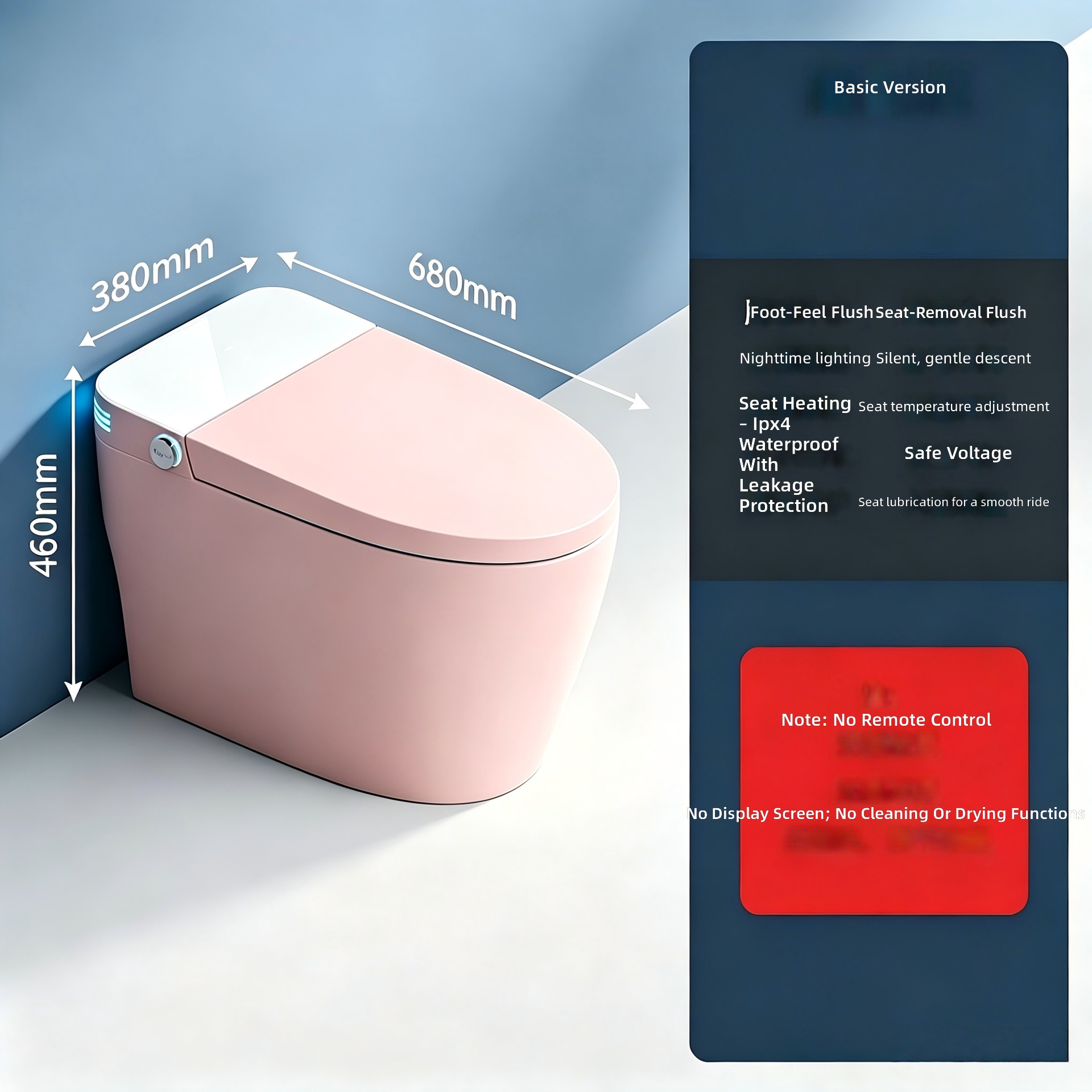 Inodoro Inteligente, Color Ros - Home Bathroom reseña y precio