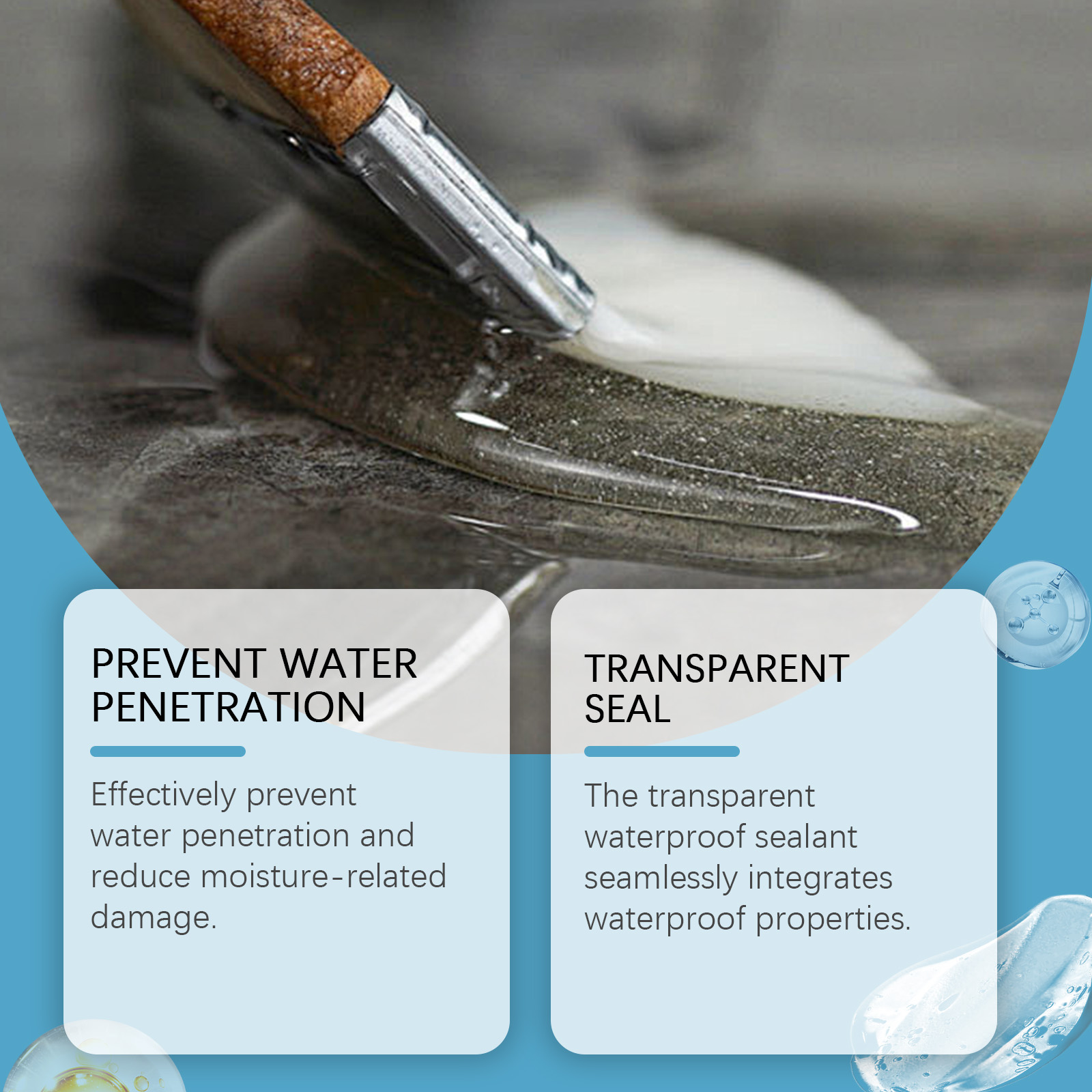 Sellador impermeable transpare - Home Bathroom Wall Tiles reseña y precio