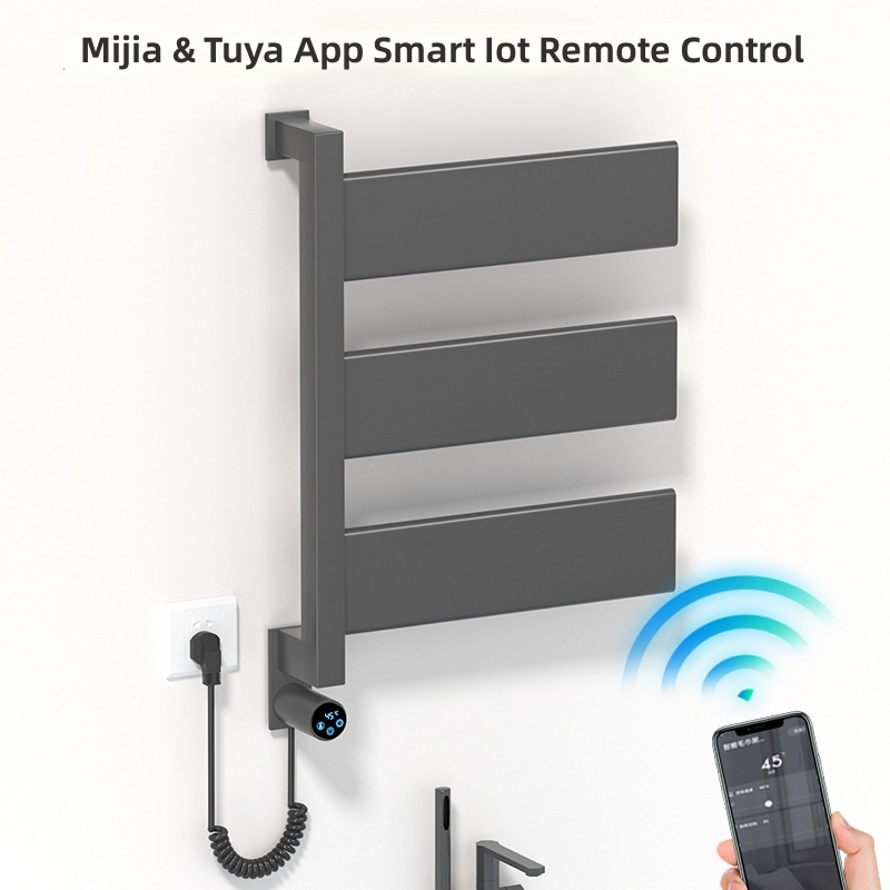Toallero Eléctrico Vertical de - Home Bathroom reseña y precio