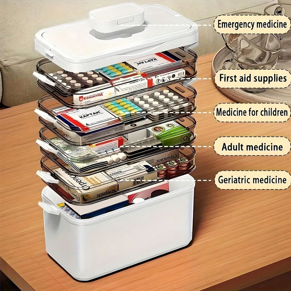 Organizador de Medicamentos Tr - Home Bathroom reseña y precio